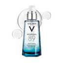 Vichy Mineral 89 Booster, Pure Hyaluronic Acid Serum for Face with Volcanic Mineral Water for Skin Barrier Repair, Plumps & Hydrates, Lightweight Moisturizing Gel, Oil-Free, Non-Sticky (1.69 Fl Oz (Pack of 1))