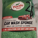 Turtle Wax Brand Multi-Use Scratch Free 2 in 1 Car Wash & Scrub Sponge (New)