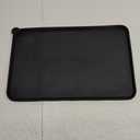 Waterproof Pet Feeding Mat with High Raised Edges, Heavier and Thicker Placemats for Cat Dog Water Bowl with BPA Free, Dogs Cats Food Mats for Messy Drinkers to Prevent Spill and Protect Floors (18.5" x 11.5", Black)