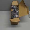 Oviejo LED Outdoor Lights for Patio 20Ft, Waterproof Patio String Lights with 22 ST40 LED Edison Bulbs for Deck, Garden, Backyard,House, E17 Base, 2700K Dimmable, Vintage String Lights- Black Wire