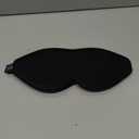 LitBear Sleep Mask for Side Sleeper Women Men, Eye Mask for Sleeping Light Blocking, 3D Contoured Cup Sleeping Mask, Soft Breathable Sleep Eye Mask with Adjustable Elastic Strap for Travel (Black)