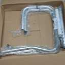 HealthSmart Toilet Safety Rails, Toilet Seat Handles, Safety Frame for Toilet with Adjustable Height, Bathroom Safety & Stability System