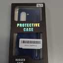 Maxdara for Samsung Z Fold 6 Case, with S Pen Slot & Tempered Glass Screen Protector & Hidden Kickstand, Support Wireless Charging Protective Phone Case for Samsung Galaxy Z Fold 6 5G, Blue