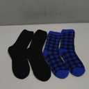 Kids Thermal Socks - Warm Winter Insulated Socks for Boys & Girls, Cozy & Thick Heated 2 Pack, Shoe Size 2-6