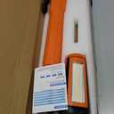 Rechargeable Camping Light with Stand 7ft Max Height, 15000mAh Portable Cordless LED Work Light, 5500 Lumen 6500/4500/3500K Dimmable Emergency Flashlight with Detachable Tripod, Orange