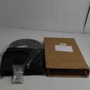 Sckee Camping Toilet, Portable Toilet for Adults, Portable Travel Floding Toilet with Lid and Paper Holder, Compact Potty for Car, Camp Toilet Portable Toilet for Camping, Hiking,Truck, RV, Beach (Black)