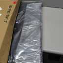 PETSFIT Dog Travel Crate, Soft Sided Dog Crate - 36 Inch Sturdy Adjustable Structure, Easy to Set Up, Collapsible Dog Crate for Car, Light Tough with 3 Mesh Doors Gray