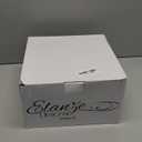 Elanze Designs Red Matte Glaze Finish 17 ounce Stoneware Coffee Cup Mugs Set of 4