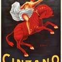 ART.COM Wall Art Print Vermouth Cinzano by Leonetto Cappiello, 24" x 36"