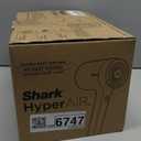 Shark HD120BRN Blow Dryer HyperAIR Fast-Drying with IQ 2-in-1 Concentrator, Styling Brush, and Curl-Defining Deep Diffuser Attachments, Ionic, No Heat Damage, for All Hair Types, Stone