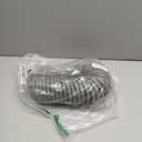 Orbit 26382 Coil Garden Hose, 25 Feet, with 8-Pattern Hose Nozzle (Gray)