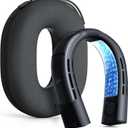 TORRAS 2025 COOLiFY 2S Neck Fan, 3 Model, 3-28H Extended Battery Life, Neck Fans that Blow Cold Air, Neck Air Conditioner, Cooling Neck Fan for Work,Hiking,Travel. Gifts for Dad Husband Father, Black