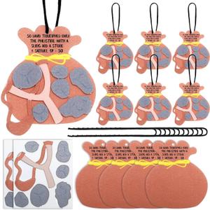 SmoothNovelty 24 Pcs David and Goliath Ornament Christian Craft Kit Bible Stories Sunday School Crafts for Holiday Fun Religious Home Activities