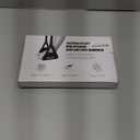 Airplane Foot Hammock, No Collapse Foot Rest for Plane Travel with Extended Adjustment Strap, Portable Desk Foot Hammock with Thickened Foam, Foot Sling Travel Essentials to Relax Your Feet (1 Pc Black)