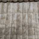 OTOB Couch Cover for Dogs Washable, Non Slip Plush Sofa Covers for 3 Cushion Couch, Fuzzy Pet Friendly Mat Bed Furniture Protector Sofa Slipcover, All Seasons (Coffee, 27.6" x 70.9")