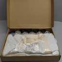 Expandable Foldable Wheeled Travel Duffle Bag - Detachable Rolling Wheels Carry On Gift (White)