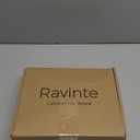 Ravinte 50 Pack 25 Pair 1/2 inch Overlay Cabinet Hinges Soft Close Hidden Door Hinge for Kitchen Cabinet Hinges Stainless Steel Adjustable Hinges Satin Nickel Cabinet Hardware