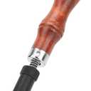 V Type Push Groover Adjustable Wood Handle Cotton Crochet Thread Cove Base Groover Leather Grooving Craft Gouge Tool