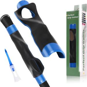 Golf Grip Trainer Aid, Golf Swing Training Aid, Grip Trainer Golf Club to Improve Train Correct Right Hand Position