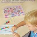 8 PCS 36 Grids Bead Organizer Box Plastic Box Clear Box Organizer 3600 Tackle Box Organizer Bead Containers Plastic Organizer Compartment Organizer Box Jewelry Earring Organizer (8 Pcs)