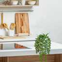 Winlyn Set of 3 Assorted Artificial Succulent Plants in White Concrete Pots Faux Aloe Hops String of Pearls Potted Plants Small Fake Plants for Home Garden Office Desk Counter Shelf Windowsill Decor