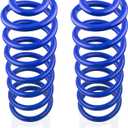 Rear Heavy Duty Coil Springs for Ram 1500 2009-2018 2wd 4wd, 50% Extra Load Capacity (1100 lbs), Maintains Factory Ride Height, For Truck Towing,Blue