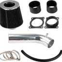 KAX 3 inch Cold Air Intake System Kit Compatible with 2003-2006 G35, 350Z, FX35, Black