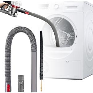 Dryer Vent Cleaner Kit Vacuum Attachment for V6 V7 V8 V10 V11 V12 V15 etc Cordless Vacuum Cleaner Removes Deep Lint (Style 1)