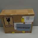 Framed Lake Picture Wall Art: Sunset Pier Landscape Print Glass Protected Relaxing Dock Nature Scene Painting Decor Artwork for Bedroom Bathroom Living Room Home (Lake Theme 01)