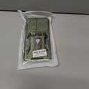 ATUMP for Samsung Galaxy S24 Plus Case with [2Pcs] HD Screen Protector & Slide Camera Cover, Rotated Ring Kickstand [Military Grade Shockproof] Protective Case for Galaxy S24 Plus 6.7", Olive Green