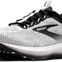 Brooks Mens Revel 7 Neutral Running Shoe (10, White/Black)