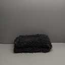 Yimobra Bath Mats for Bathroom 36.2 x 24, Soft Shaggy Large Size Bath Rug, Non-Slip, Super Absorbent and Thick, Machine Washable Quick Dry Shower Rug, Bath Mat for Bathroom Floor, Dark Gray