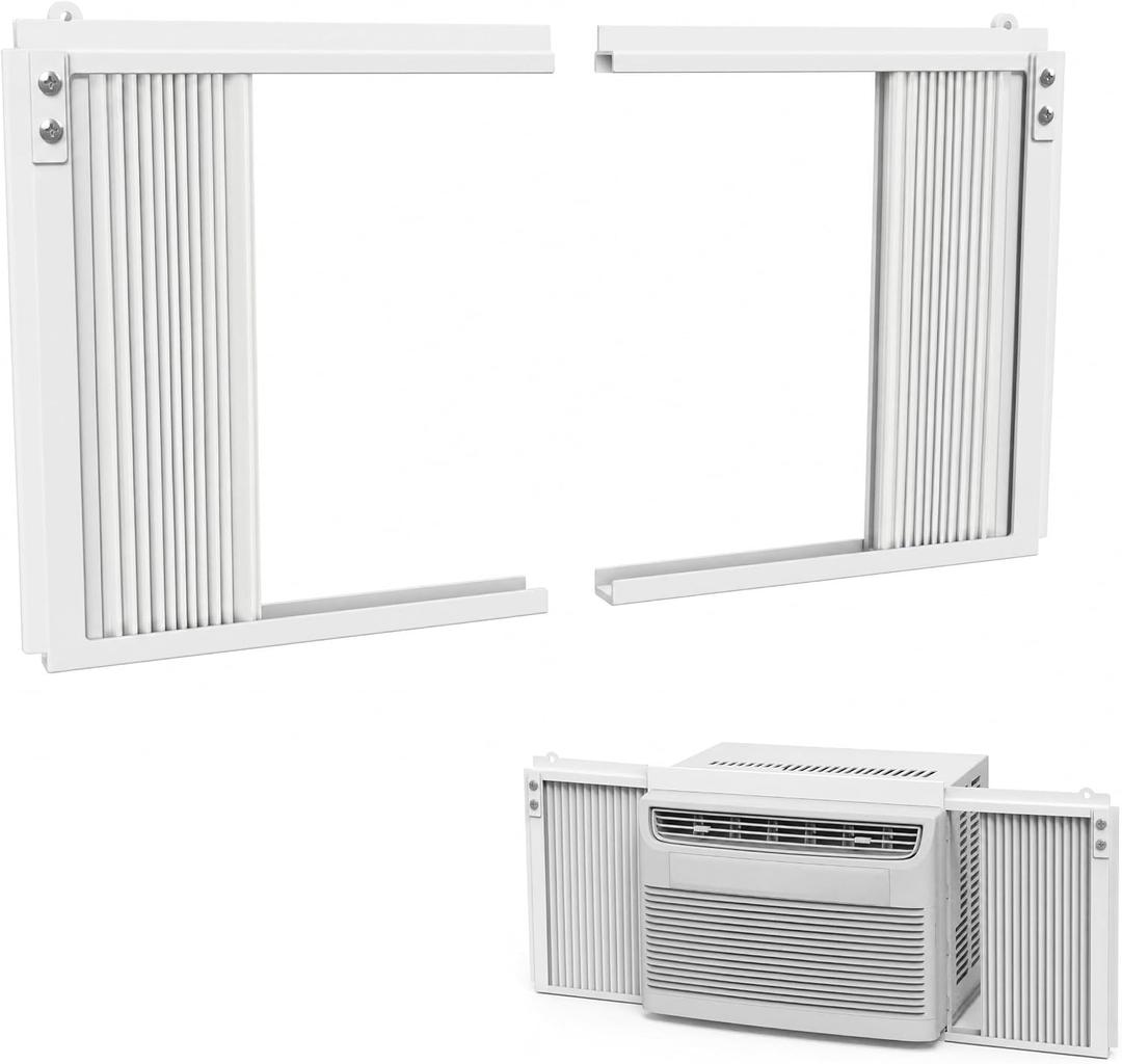 Window Air Conditioner Side Panels with Frame, for 5000 BTU