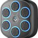 MEGELIN Music Boxing Machine with Boxing Gloves,Wall Mounted, Bluetooth Boxing Training Punching Equipment