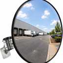 2 Pack 30 Inch Convex Traffic Mirror, Safety Security Corner Mirrors