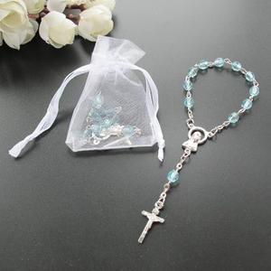 Intercession Car Rearview Mirror Rosary-Catholic Rosary - Farmhouse Door Knob Rosary