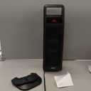 Space Heater Indoor Use, JRD 24" Fast Electric Heater with Remote, Thermostat, 75 Oscillation, 1-8H Timer, Safe Protection, 1500W Portable Heater for Large Room Bedroom Office Garage