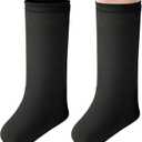 2 Pcs Large Size Leg Cast Cover with Zipper-Below The Knee Cast Sock Covers-Stretchy Leg Cast Sleeve for Men Women Plaster Protection Anti-Scratch