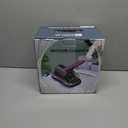 Mattress Vacuum Cleaner, Cordless Bed Vacuum Cleaner with UV Light Sanitizing, Ultrasonic & Heating Tech with 2 PCS HEPA Filters, 2 Speeds Handheld Vacuums for Mattress Sofa, Pet Hair, Carpets (Red)