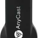 SmartSee Anycast HD Wireless Display Adapter WiFi 1080P Mobile Screen Mirroring Receiver Dongle for iPhone Mac iOS Android to TV Projector Support Miracast Airplay DLNA