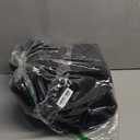 Yimobra Bathroom Rug Set 2 Piece, Luxury Shaggy Bath Mat Set with Non Slip Backing, Ultra Soft & Absorbent Mats for Bathroom Floor, Machine Washable, 31.5"x20"+24"x17", Black