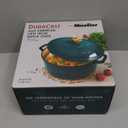 Mueller DuraCast 6 Quart Enameled Cast Iron Dutch Oven Pot with Lid, Heavy-Duty, Oven Safe up to 500 F & Across All Cooktops, Wedding Registry Ideas & Gifts, Emerald