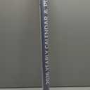 32" x 48" 2026 Wall Calendar, Large Rolled Wet & Dry Erase Wall Calendar 12 Month, Yearly Laminated Wall Calendars, Reversible Annual Planner, Horizontal/Vertical, with Julian Dates (Grey)