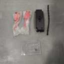 6 Inch Floating Rotating Ice Fishing Auger Drill Bit with 2 Ice Anchor Drill Adapter 2 Blades Nylon Attachment Convenient Fast Cutting Outdoor Equipment Tool (Red)