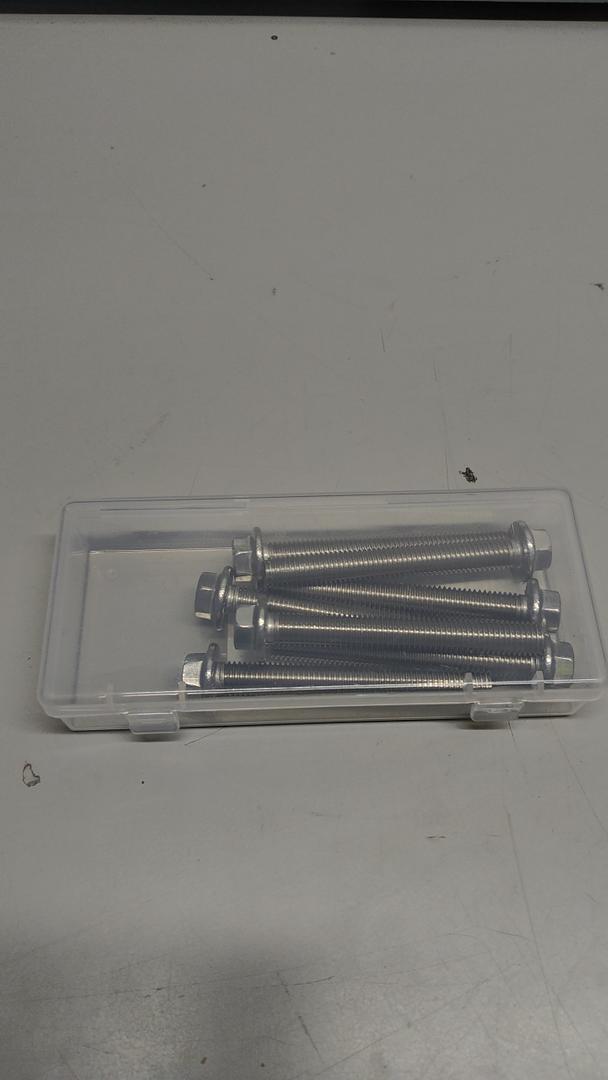 VGBUY Flanged Hex Bolts Metric DIN 6921 (7 PCS)