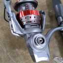 Abu Garcia 7' Max Elite Spinning Reel and Fishing Rod Combo, Size 3000 Reel, 10 Stainless Steel Ball Bearings, Carbon Matrix Drag System, 30 Ton Graphite Rod Blank