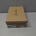 GENSHUO Women's Low Strappy Heels Sandals Open Square Toe Thong Dress Heels Comfortable Sexy Cute Ankle Strap Wedding Party Prom Summer Shoes (White)