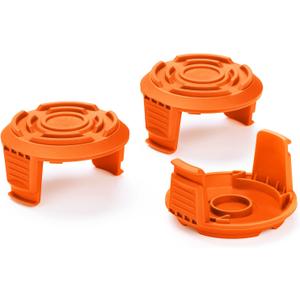 Spool Cap Cover for Worx,Trimmer Replacement Spool Cap Covers for Worx,Suitable for Worx Weed Eater (3 Pack)