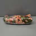 HyeFlora Artificial Fake Fall Hanging Flowers for Outdoor Decor, 2PCS Faux Silk Morning Glory Hanging Plants Mums Vine for Home Garden Wall Party Indoor Outside Decoration (Fall Orange+Light Orange)