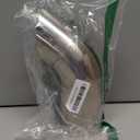 Motoforti 3.15" ID Inlet Turn Down Exhaust Tip 9" Inch 230mm Overall Length Silver Tone T304 Stainless Steel 3.15" Outlet OD Tailpipe Tip Surface Polishing Mandrel Bend Elbow Tube